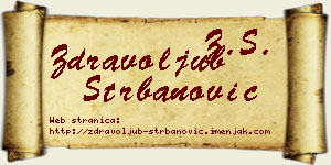 Zdravoljub Štrbanović vizit kartica